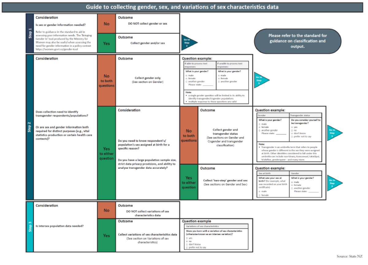 Data standard for gender, sex, and variations of sex characteristics Stats NZ photo