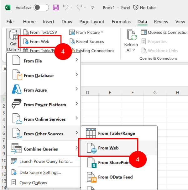 Using the Aotearoa Data Explorer API in Excel