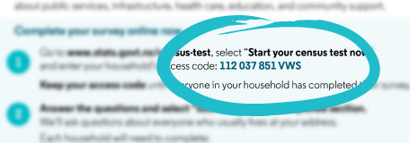Completing the census test online | Stats NZ